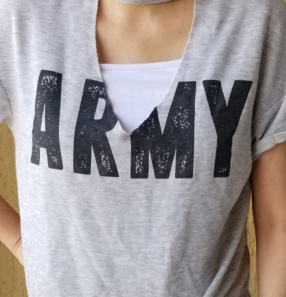 rue21 Womens Shortsleeve Shirt XL Grey